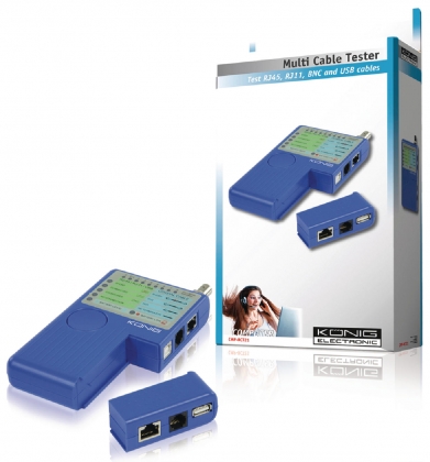 Multifunctionele intelligente netwerk-kabeltester