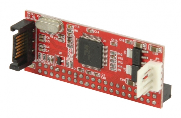 Hard Disk Adapter 1.8 " / 2.5 " / 3.5 " IDE SATA Rood
