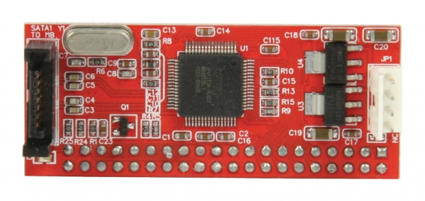 Hard Disk Adapter 1.8 " / 2.5 " / 3.5 " IDE SATA Rood