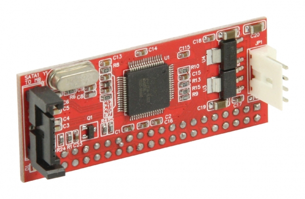 Hard Disk Adapter 1.8 " / 2.5 " / 3.5 " IDE SATA Rood