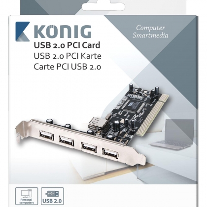 PCI Kaart USB 2.0 normal