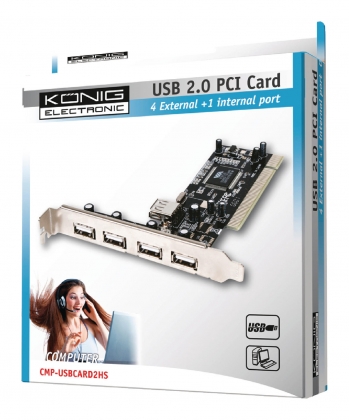 PCI Kaart USB 2.0 normal