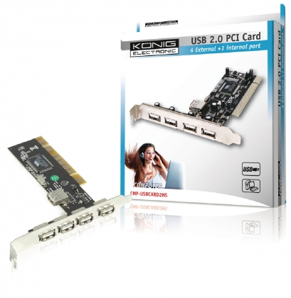 PCI Kaart USB 2.0 normal
