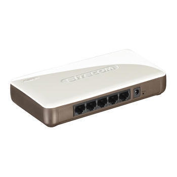 Wi-Fi toegangspunt N300+ met 5-poort switch
