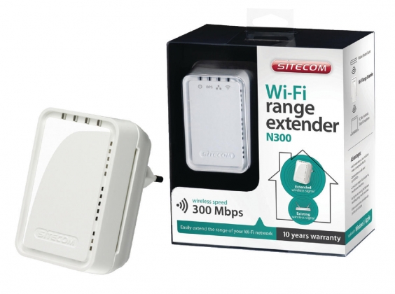 Draadloze Repeater/Extender N300 Wit