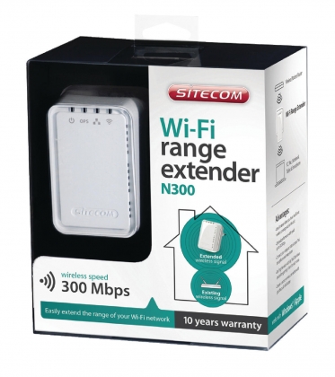 Draadloze Repeater/Extender N300 Wit