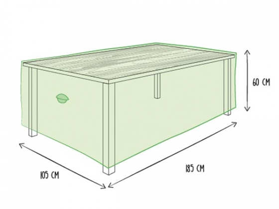 Buitenhoes voor tafel tot 180 cm