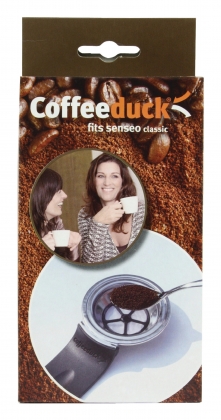 Coffeeduck Senseo-Apparaat Zwart/Zilver