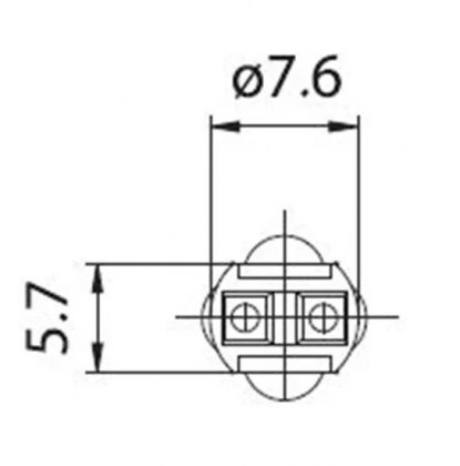 Colosio G4 laagspanningslamphouder met draad 200cm