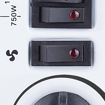 CONVECTORKACHEL / ELEKTRISCHE KACHEL / RADIATORKACHEL 2000W MET OVERHITTINGSBEVEILIGING EN TIMER