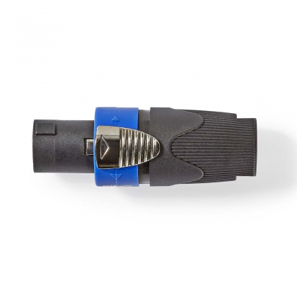 Luidsprekerconnector | Luidspreker 4-pins female | Zwart