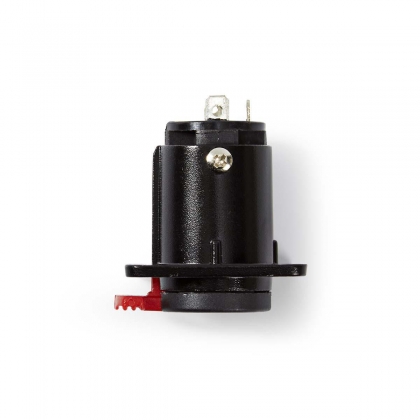 Bevestiging voor Audiochassis | 6,35 mm female | Zwart