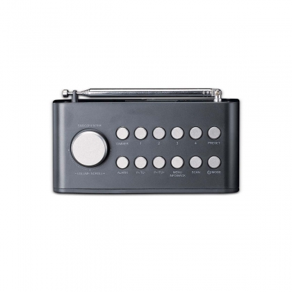 DAB+/FM Radio wekker met kleurendisplay, sleeptimer en dubbele alarmfunctie Zwart