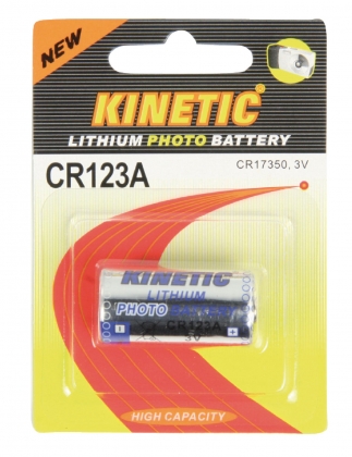 Lithium Batterij CR123A 3 V 1-Blister