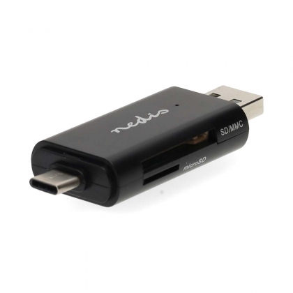 Kaartlezer | microSD (TF) / microSDHC (TF) / microSDXC (TF) / SD / SDHC / SDXC | USB 2.0