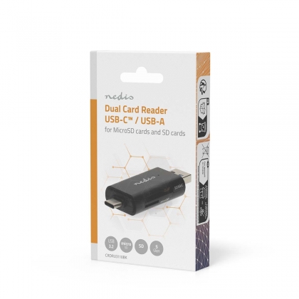 Kaartlezer | microSD (TF) / microSDHC (TF) / microSDXC (TF) / SD / SDHC / SDXC | USB 3.2 Gen1