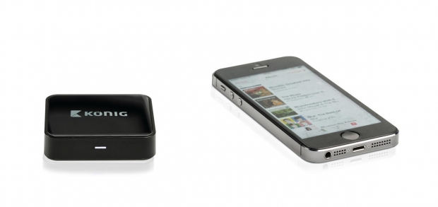 Audio-Ontvanger Bluetooth 3.5 mm Zwart