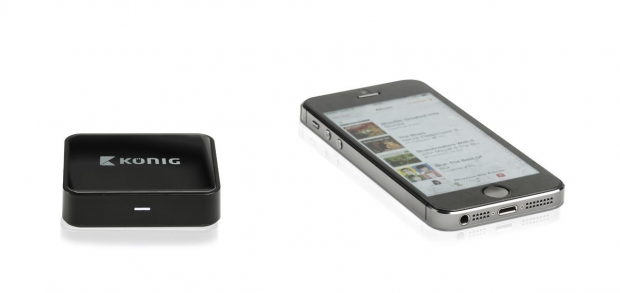 Audio-Ontvanger Bluetooth 3.5 mm Zwart