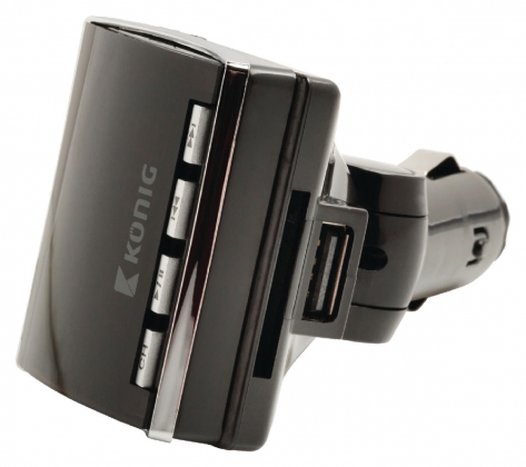 FM Audiozender 3.5 mm Zwart