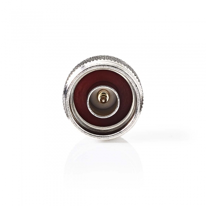 SMA-Adapter | SMA Male | N-Male | Verguld | 50 Ohm | Recht | Koper | Goud / Zilver | 2 Stuks | Doos