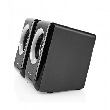 PC-Speaker | 2.0 | 18 W | 3,5 mm Male | USB Gevoed | Volumebediening | Output