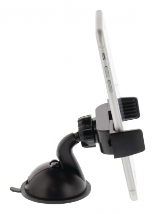 Universal Smartphone Mount In-Car Window and Dashboard Zwart