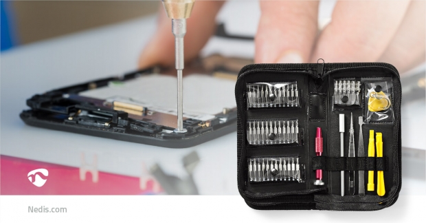 Phone/tablet repair set | 51-in-1 | PC / Smartphone / Tablet