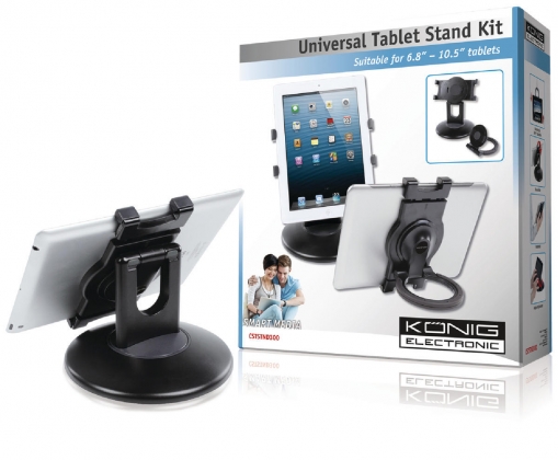 Tabletstandaard Universeel Kunststof Zwart