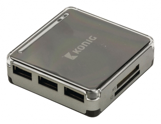 Hub USB 2.0 Zwart