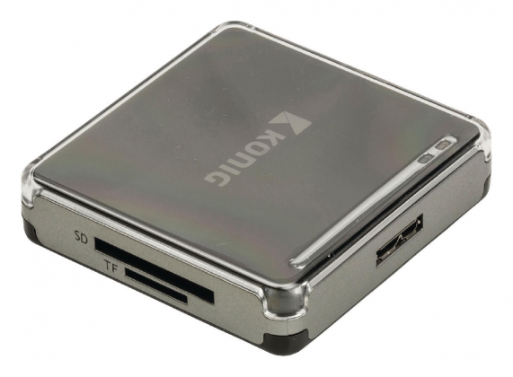 Kaartlezer Alles-in-1 USB 3.0 Zwart