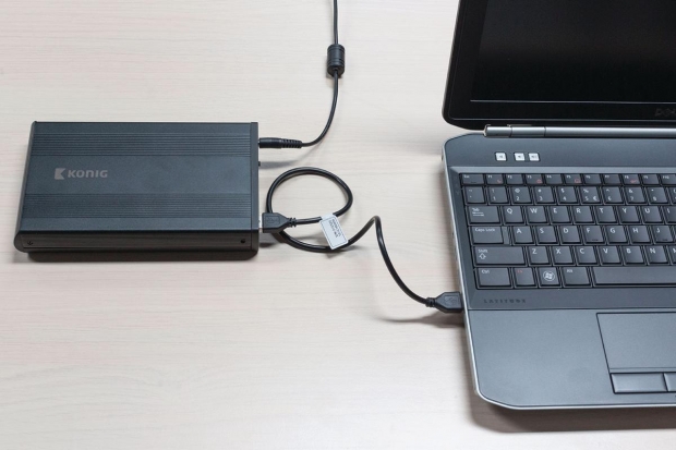 Harde Schijf Behuizing 3.5 " SATA USB 3.0 Zwart