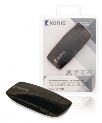 Kaartlezer Alles-in-1 USB 3.0 Zwart