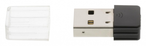 Draadloze USB-Adapter N150 2.4 GHz Wi-Fi Zwart