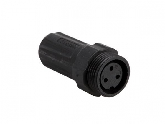 WATERDICHTE VROUWELIJKE MULTIPIN CONNECTOR - 3 PENNEN