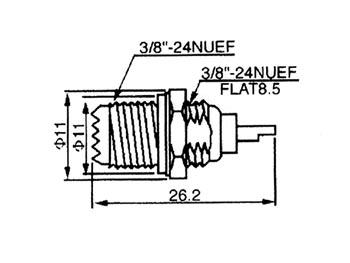 MINI PL FEMALE BULKHEAD