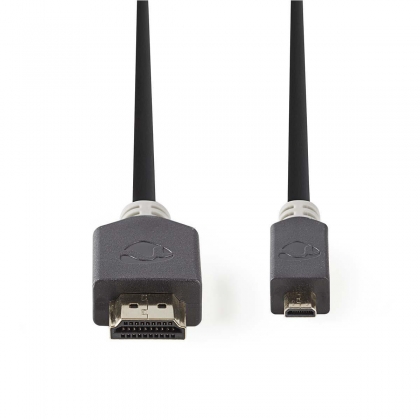 High Speed ​​HDMI™-Kabel met Ethernet | HDMI™ Connector | micro HDMI™ Connector | 4K@30Hz | 10.2 Gbps