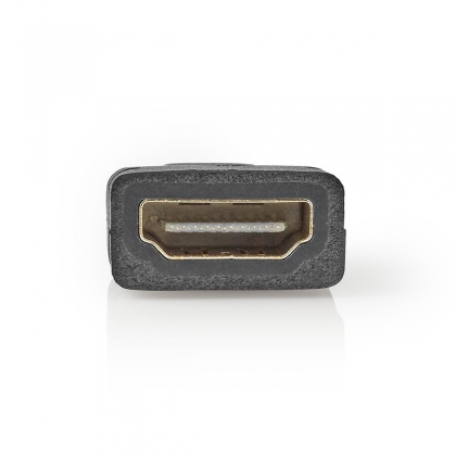 HDMI™-Adapter | HDMI™ Mini-Connector | HDMI™ Output | Verguld | Recht | ABS | Zwart | 1 Stuks | Blister