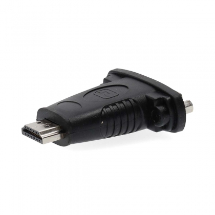 HDMI™-Adapter | HDMI™ Connector | DVI-D 24+1-Pins Female | Verguld | Recht | ABS | Zwart | 1 Stuks | Doos