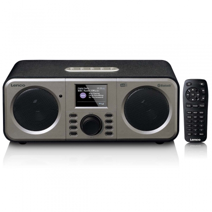 Stereo DAB+ FM-radio met Bluetooth® Zwart