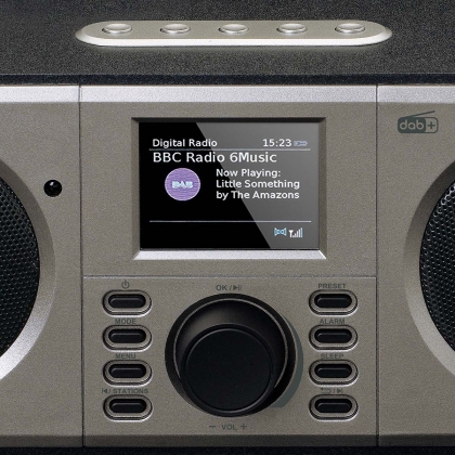Stereo DAB+ FM-radio met Bluetooth® Zwart