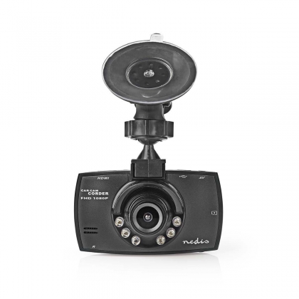 Dash Cam | 1080p@30fps | 12.0 MPixel | 2.7 " | LCD | Parkeer sensor | Bewegingsdetectie | Donkergrijs
