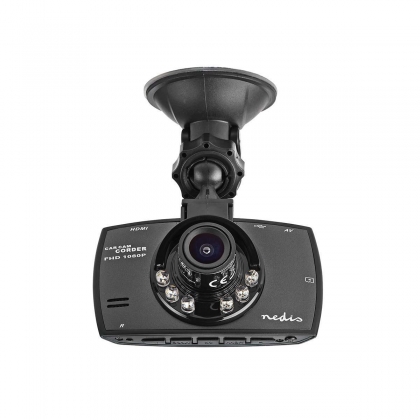 Dash Cam | 1080p@30fps | 12.0 MPixel | 2.7 " | LCD | Parkeer sensor | Bewegingsdetectie | Donkergrijs