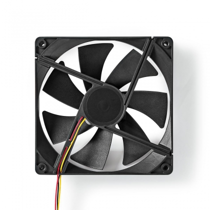 DC Ventilator | DC | Grootte ventilator: 140 mm | 3-Pin | 24.9 dBA | Zwart