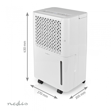 Luchtontvochtiger | 10 l/Dag | Ontvochtiging / Automatisch / Was drogen / Ventilatie | Ja | 100 m³/h