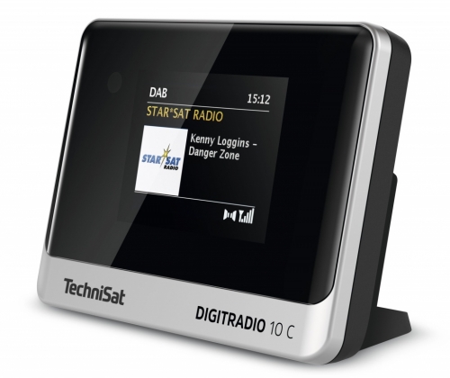Technisat DigitRadio 10C FM/DAB+ ontvanger/ Bluetooth stereo met kleurendisplay wekfunctie