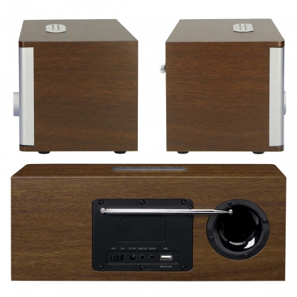 Slimme internetradio, met DAB+ / FM en Bluetooth® Wood