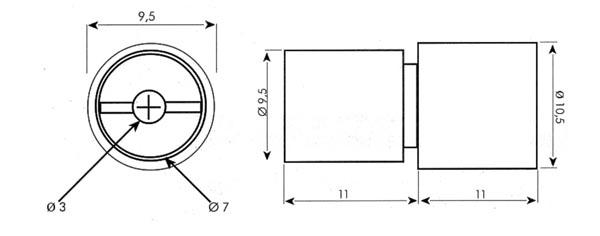 LASERMODULE 2.5 mW