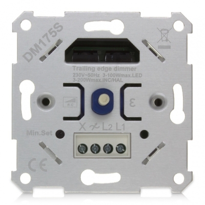 Universele inbouw LED Dimmer 3 - 100 Watt