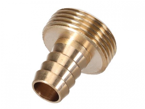 Messing kraanaansluiting - buitendraad 3/4" - slang 3/4"