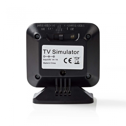 TV-Simulator voor inbraakpreventie | USB Gevoed | Binnen | Zwart